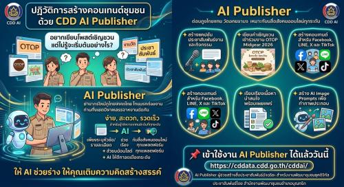 พช.บุณฑริก ขับเคลื่อนการดำเนินงาน CDDAI